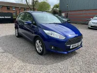 Used Ford Fiesta Zetec 100 HP (73 kW) 2014 Blue Hatchback