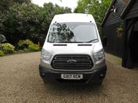 used Ford Transit 460 2.2 TDCi HDT TREND MINIBUS L4H3 17 SEATER 155PS EURO 6-2017-ONLY 11,000