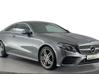 Used Mercedes E350 AMG line 313 HP (230 kW) 2019 Grey Coupe