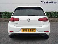 Used VW Golf VII R-line 150 HP (110 kW) 2019 White Hatchback