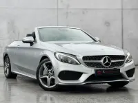 Used Mercedes C250 AMG Line Premium Plus 2018 Silver Cabriolet