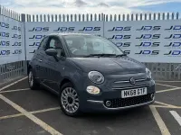 Used Fiat 500 Lounge 69 HP (50 kW) 2018 Grey Hatchback
