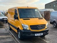 Used Mercedes Sprinter 140 HP (102 kW) 2017 Yellow Van