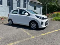 Used Kia Picanto 83 HP (61 kW) 2018 White Hatchback