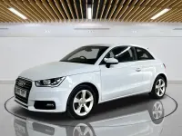 Used Audi A1 Sport 95 HP (69 kW) 2017 White Hatchback