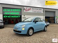 Used Fiat 500 Pop 69 HP (50 kW) 2012 Blue Hatchback