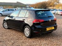 Used VW Golf VII S 122 HP (89 kW) 2013 Black Hatchback