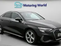 Used Audi A3 S-Line 110 HP (80 kW) 2023 Black Sedan
