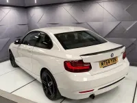Used BMW 218 Sport Line 143 HP (105 kW) 2014 White Coupe