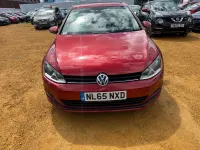 Used VW Golf VII S 110 HP (80 kW) 2015 Red Hatchback