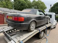 Used Audi Cabriolet 150 HP (110 kW) 1995 Blue Cabriolet