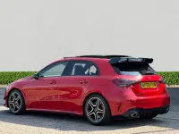 Used Mercedes A35 AMG Premium Plus 306 HP (225 kW) 2019 Red Hatchback