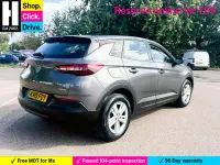 Used Vauxhall Grandland X 130 HP (95 kW) 2019 Grey SUV