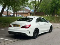Used Mercedes CLA180 AMG line 2017 White Sedan