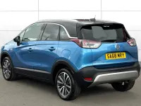 Used Vauxhall Crossland X Elite 131 HP (96 kW) 2018 Blue SUV