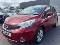 Used Nissan Note Acenta 2015 Red Hatchback