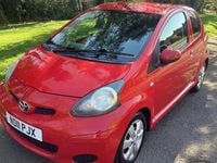 Used Toyota Aygo 68 HP (50 kW) 2011 Red Hatchback