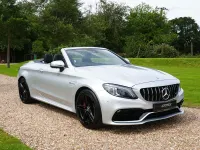 Used Mercedes C63 AMG Premium Plus 2019 Silver Cabriolet