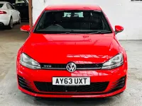 Used VW Golf VII GTD 150 HP (110 kW) 2013 Red Hatchback