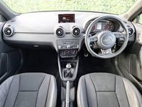 Used Audi A1 S-Line 125 HP (91 kW) 2017 Black Hatchback