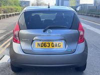 Begagnad Nissan Note Acenta 90 HK (66 kW) 2013 Grå Halvkombi