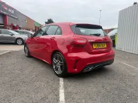 Used Mercedes A180 Executive 109 HP (80 kW) 2016 Red Hatchback