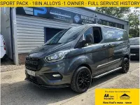 Used Ford Transit Custom Limited 130 HP (95 kW) 2020 Grey Van