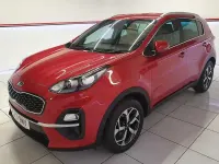 Used Kia Sportage 130 HP (95 kW) 2021 Red SUV