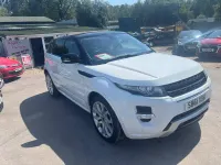 Used Land Rover Range Rover evoque Dynamic 2012 White SUV