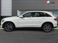 used Mercedes GLC220 GLC Class 2.0D 4MATIC AMG LINE 5d 192 BHP Powered Tailgate, Reverse Camera, Front / Rear Parking Sensors, 10.25-Inch Touchscreen, Sat Nav Polar White, 19-Inch Alloy Wheels