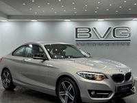 Used BMW 220 Sport Line 184 HP (135 kW) 2015 Silver Coupe