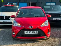 Used Toyota Yaris 2017 Red Hatchback