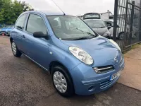 Used Nissan Micra 65 HP (47 kW) 2007 Blue Hatchback