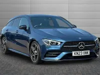 Used Mercedes CLA200 Executive 163 HP (119 kW) 2023 Blue Estate