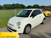 Used Fiat 500 Pop 69 HP (50 kW) 2015 White Hatchback