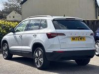 Used Skoda Karoq SE Drive 147 HP (108 kW) 2022 Moon white metallic SUV