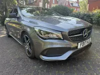 Used Mercedes CLA180 AMG line 2017 Grey Coupe