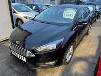 Used Ford Focus Zetec 125 HP (91 kW) 2016 Black Hatchback
