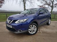 Used Nissan Qashqai Acenta 2016 Blue SUV