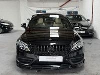 Used Mercedes C220 AMG Line Premium Plus 2017 Black Coupe