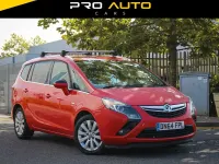 Used Vauxhall Zafira Tourer 2014 Red MPV
