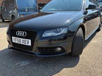 Usado Audi A4 S-Line 2009 Negro Familiar