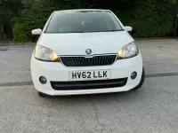 Used Skoda Citigo Elegance 75 HP (55 kW) 2012 White Hatchback