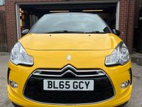 Used DS Automobiles DS3 2015 Yellow Hatchback