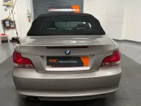 Used BMW 120 Cabriolet Sport Line 170 HP (125 kW) 2008 Silver Cabriolet