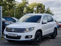 Used VW Tiguan Match 139 HP (102 kW) 2013 White SUV