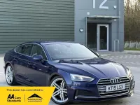 Used Audi A5 S-Line 2019 Blue Coupe