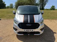 Used Ford Transit Custom Sport 170 HP (125 kW) 2018 Silver Van