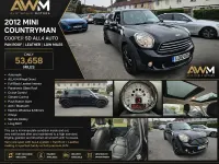 Used Mini Cooper D 112 HP (82 kW) 2012 Black Hatchback