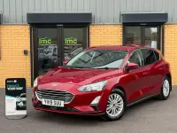 Used Ford Focus Titanium 125 HP (91 kW) 2019 Red Hatchback